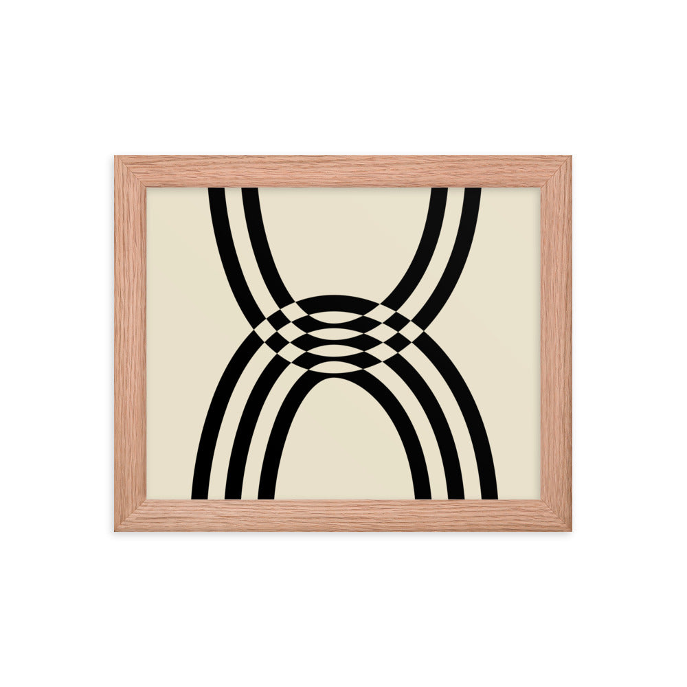 Connected Framed Poster
