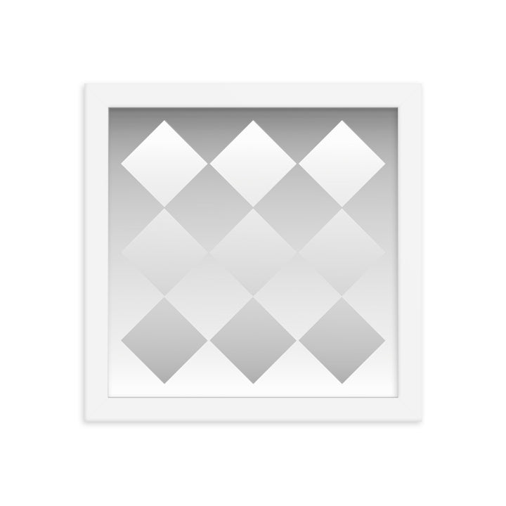 Modern Silver Poster