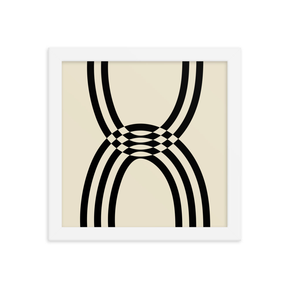 Connected Framed Poster
