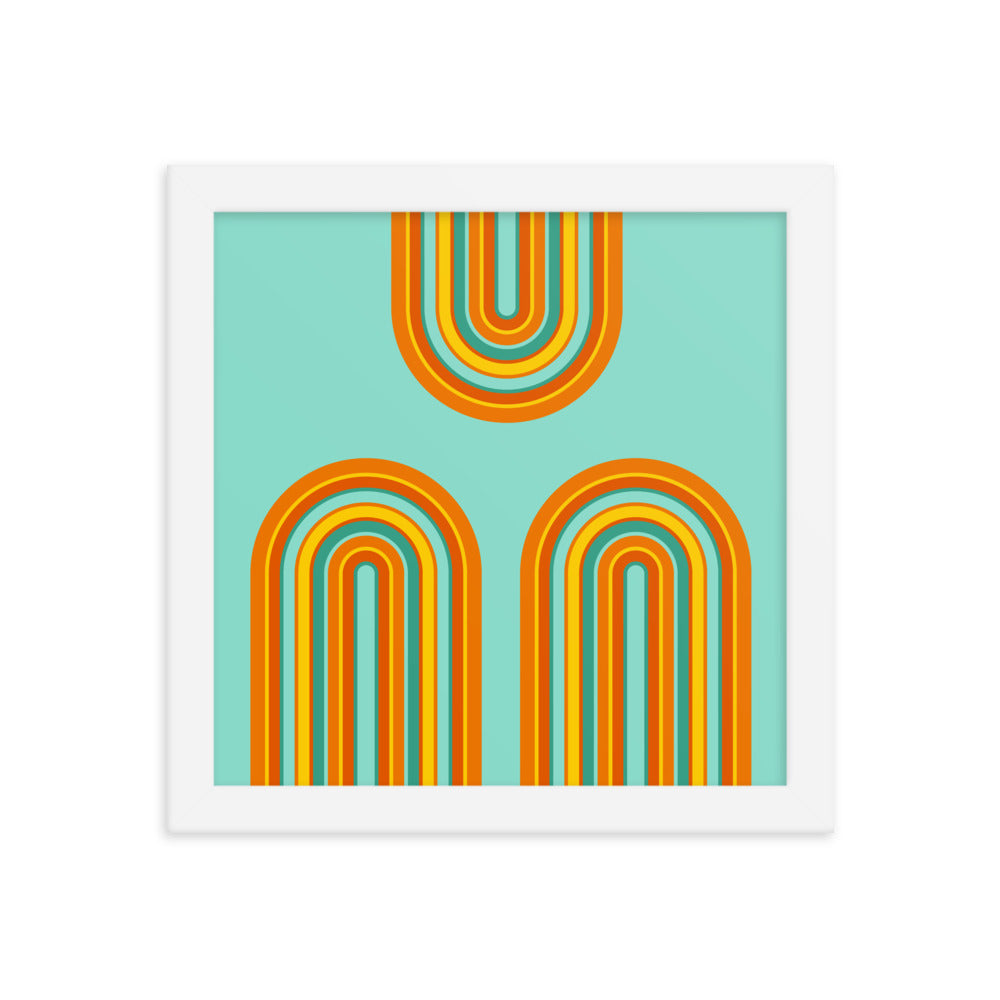 Arches framed poster. Bright Collection.