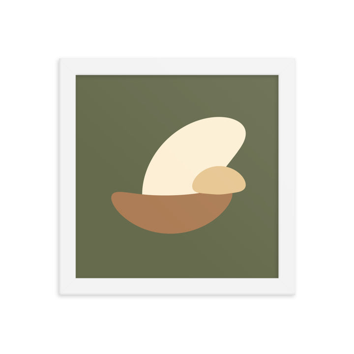 Earth Tones Framed Poster. Earth Tones Collection.