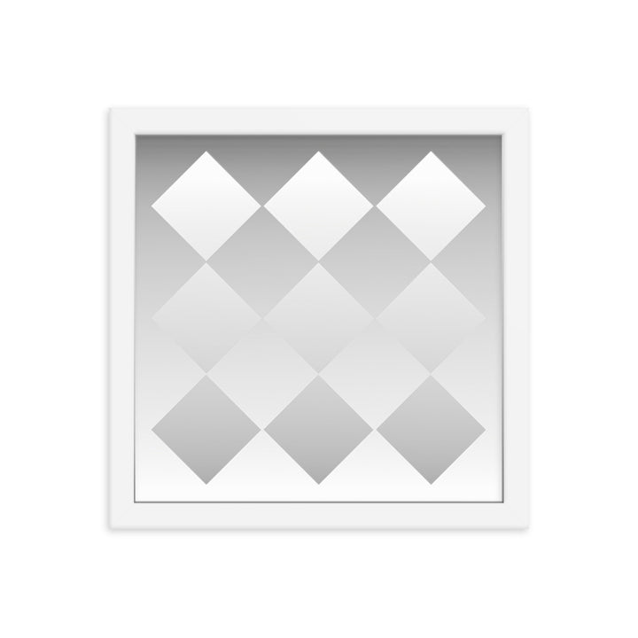 Modern Silver Poster