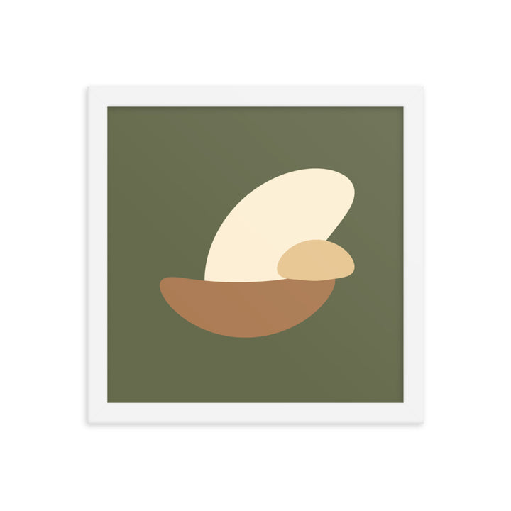 Earth Tones Framed Poster. Earth Tones Collection.