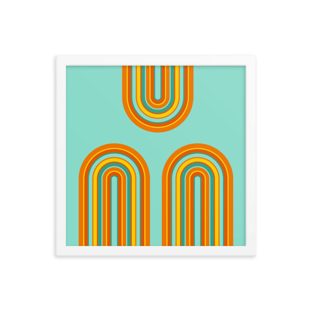 Arches framed poster. Bright Collection.