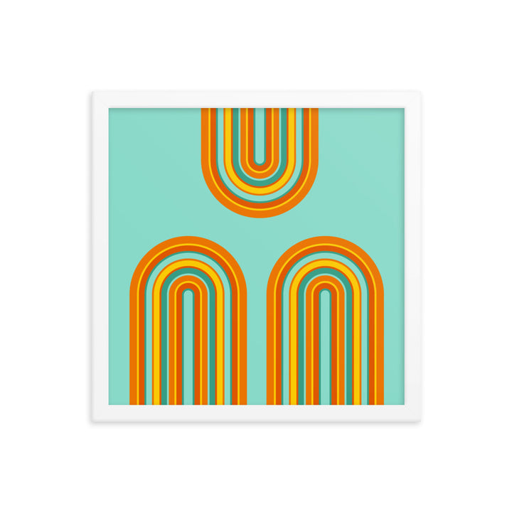 Arches framed poster. Bright Collection.