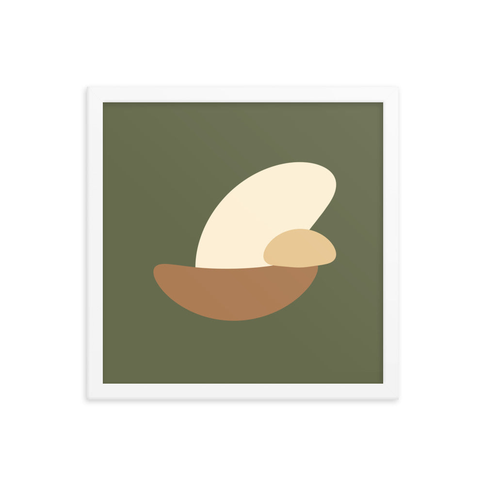 Earth Tones Framed Poster. Earth Tones Collection.