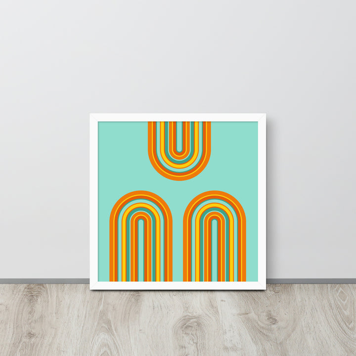 Arches framed poster. Bright Collection.