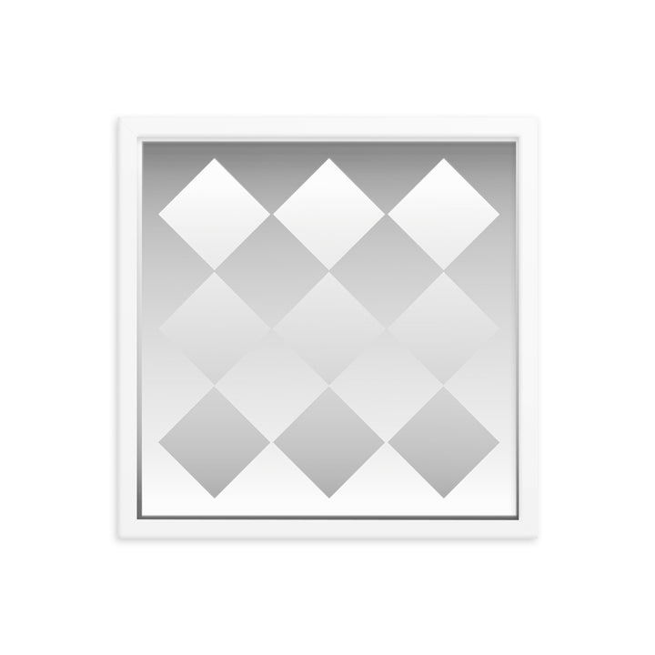 Modern Silver Poster
