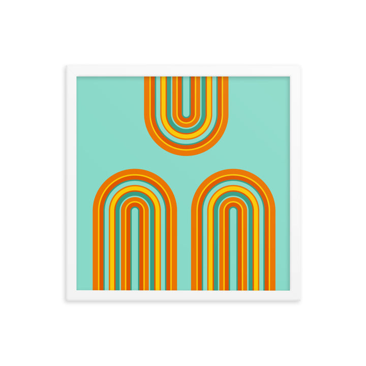 Arches framed poster. Bright Collection.