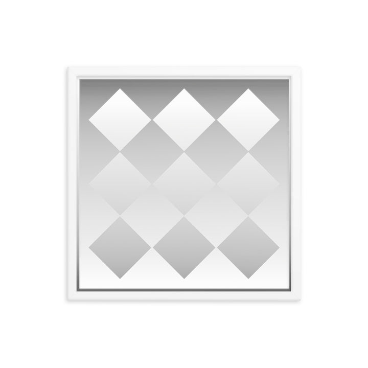 Modern Silver Poster