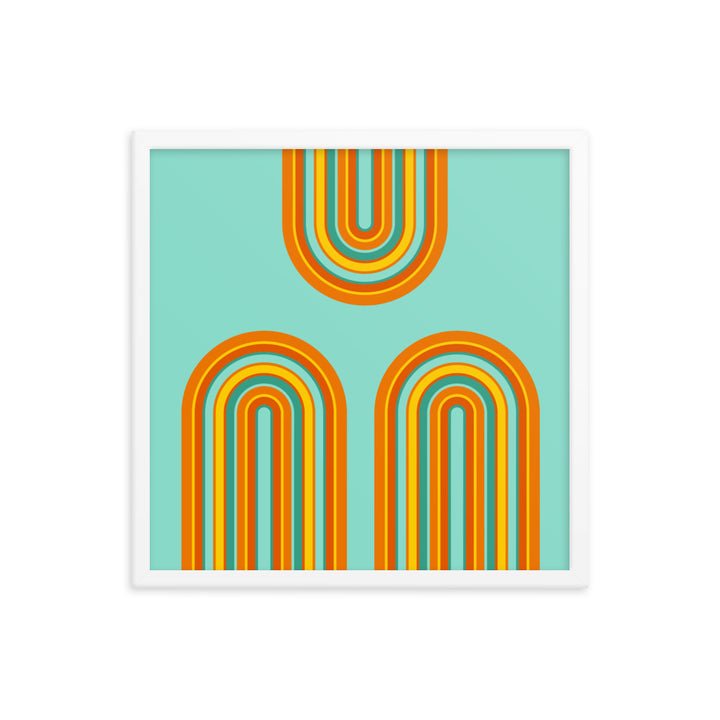 Arches framed poster. Bright Collection.