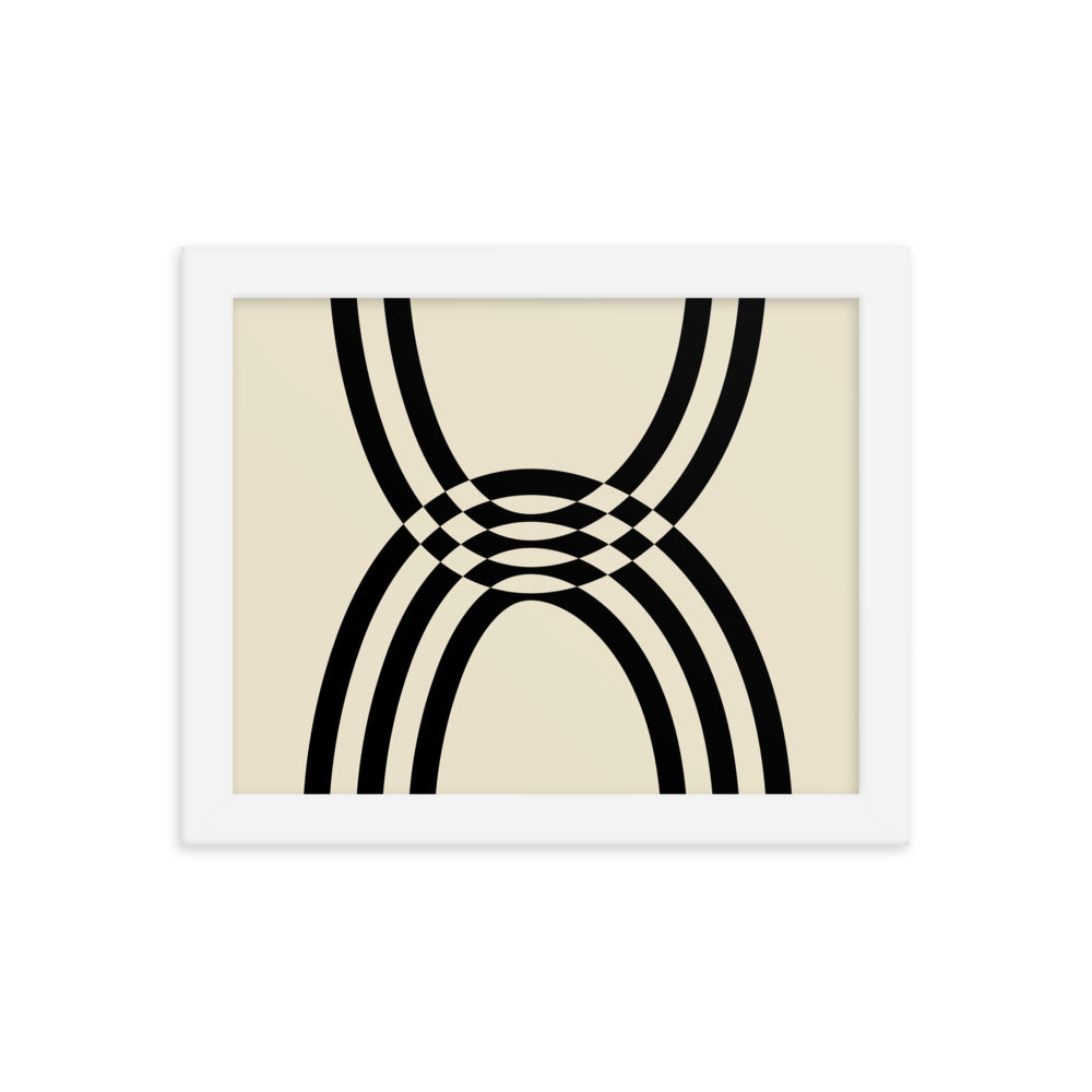 Connected Framed Poster